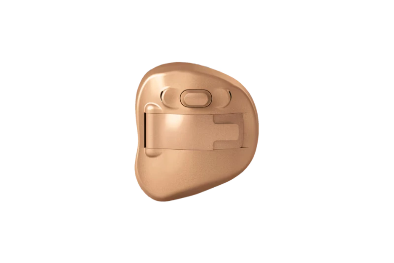 In-the-ear hearing aid designed for discreet, comfortable, and personalized hearing support